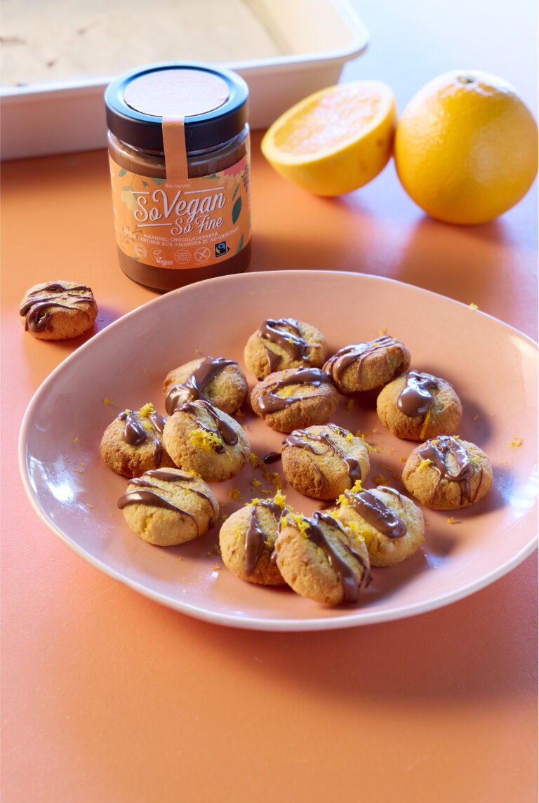 Vegan citrus koekjes 