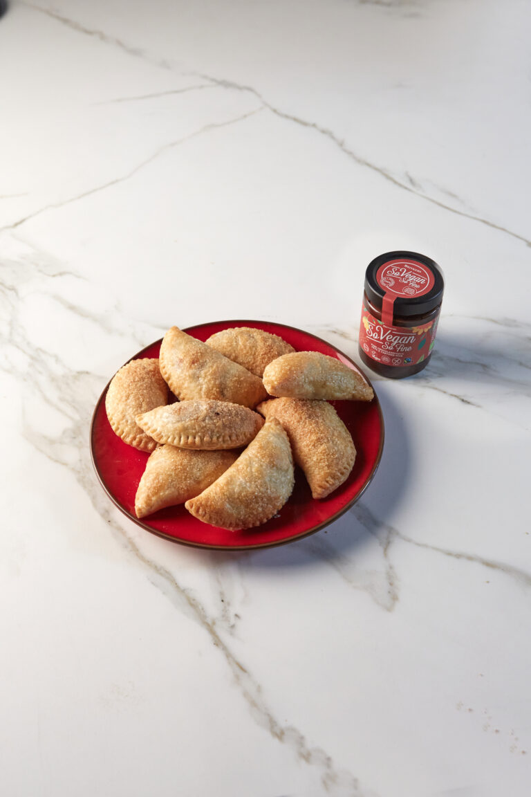 Chocolade bananen empanadas