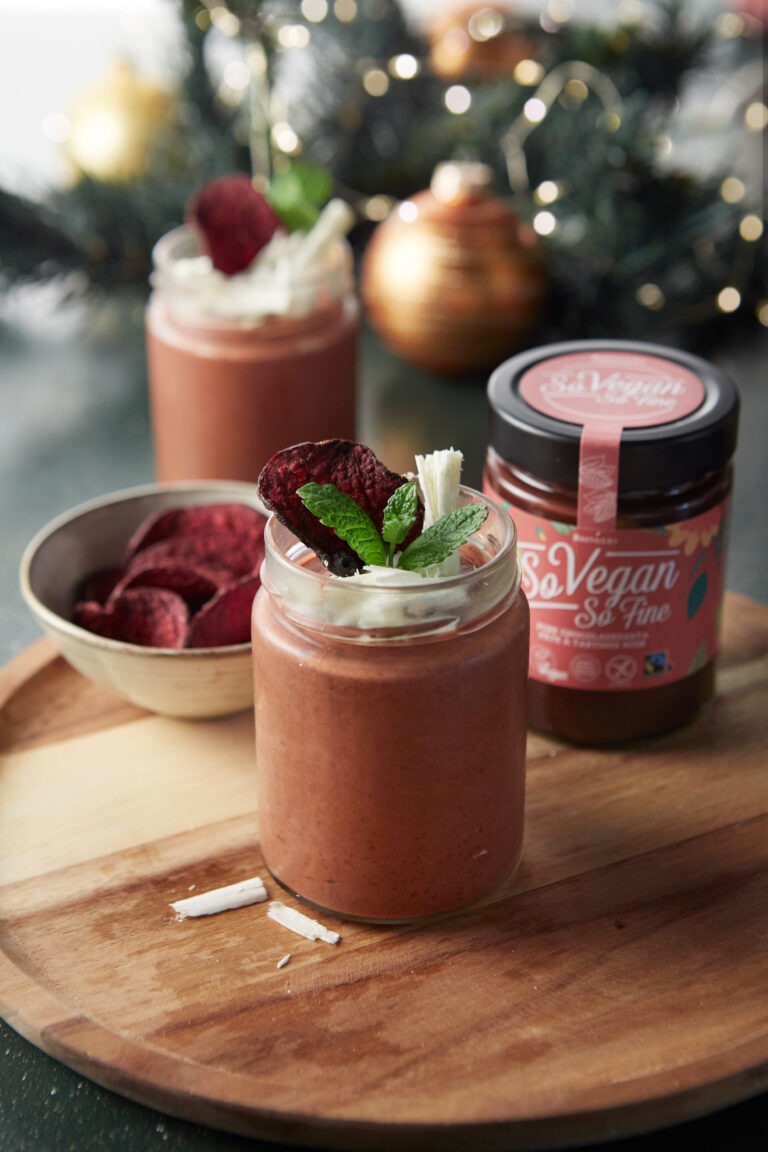 Rode Bieten Chocolademousse met een vleugje Chili