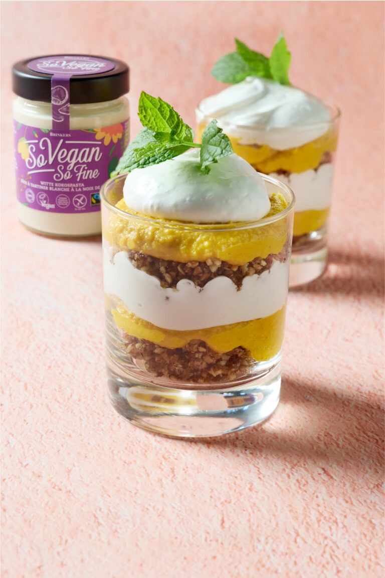No-bake pompoen cheesecake trifle 