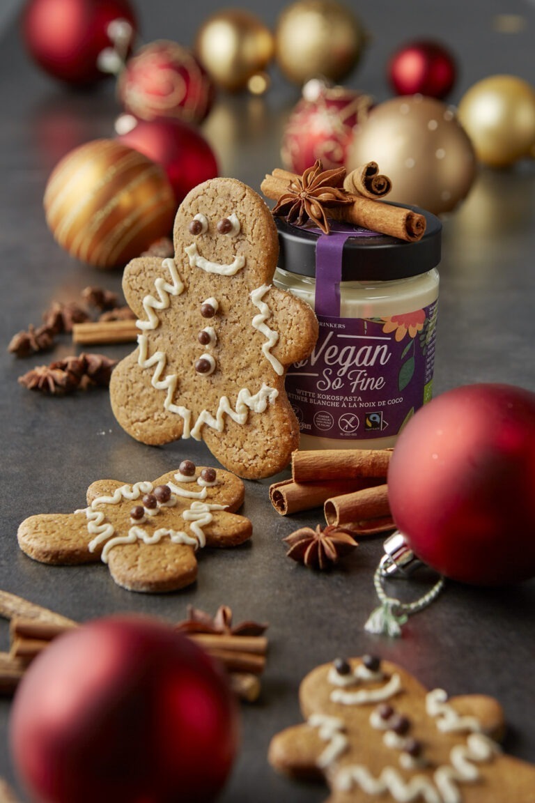  Vegan chocolade dipped gingerbread