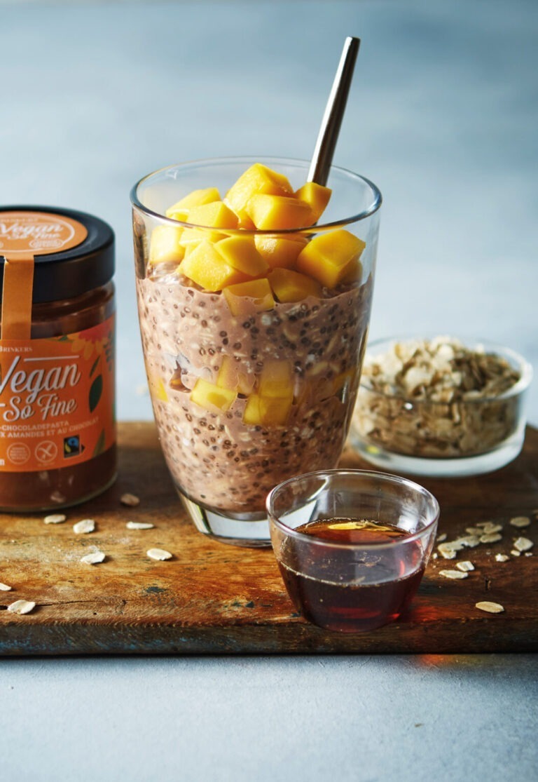 Overnight oats met chia