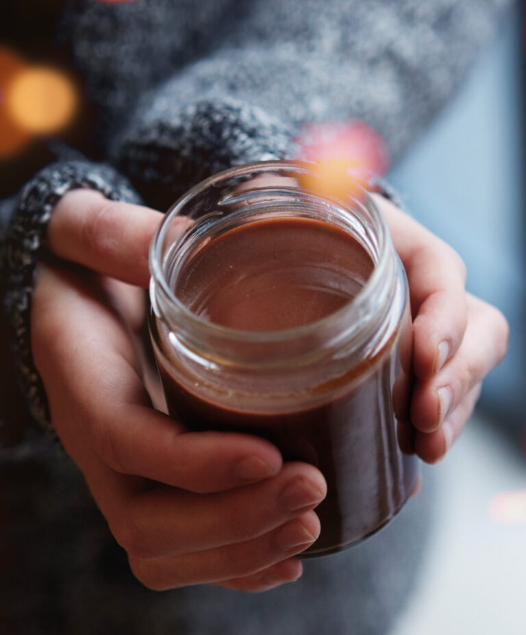 Chocolade-hazelnootmelk