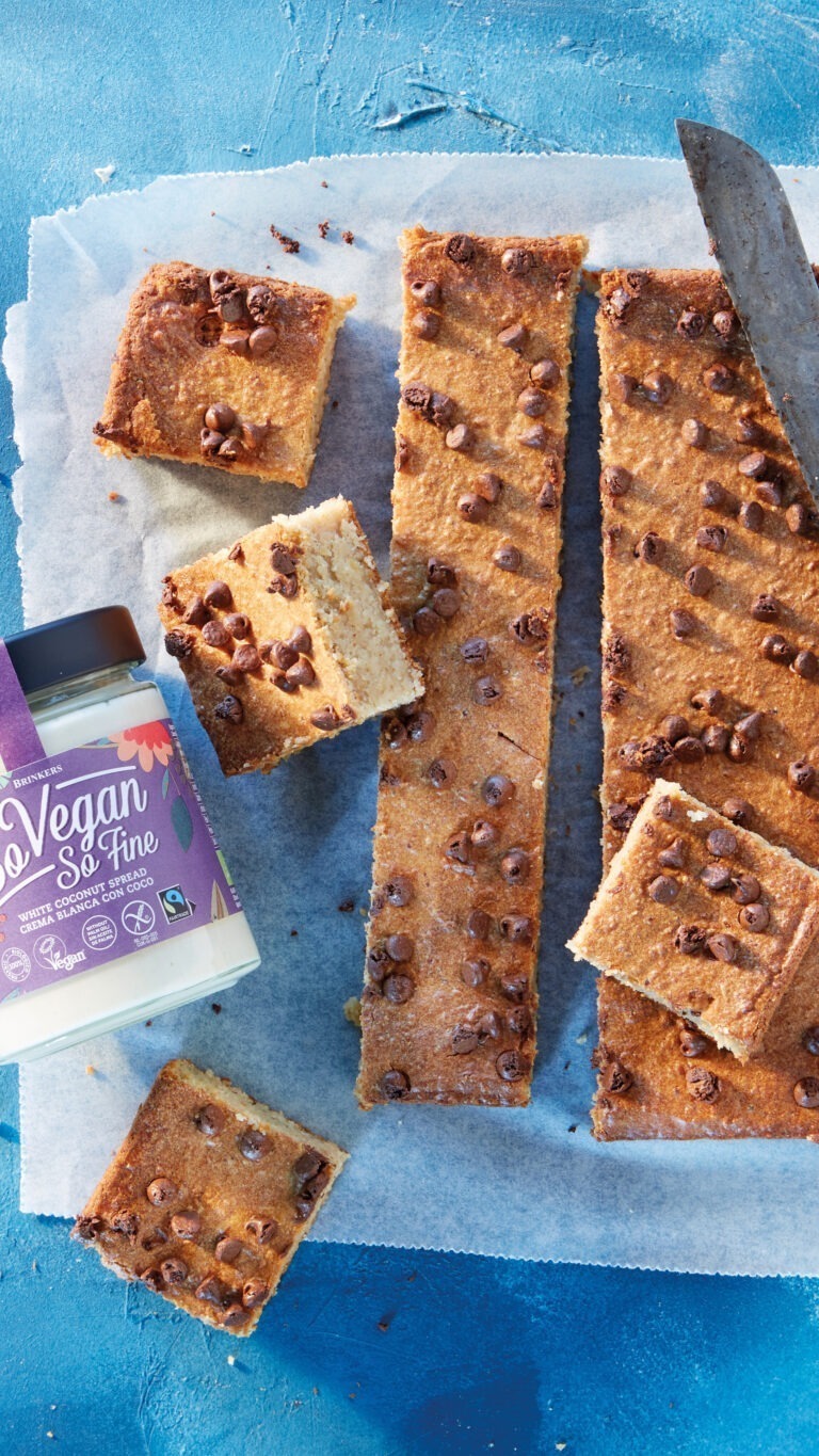 Blondies van kikkererwten