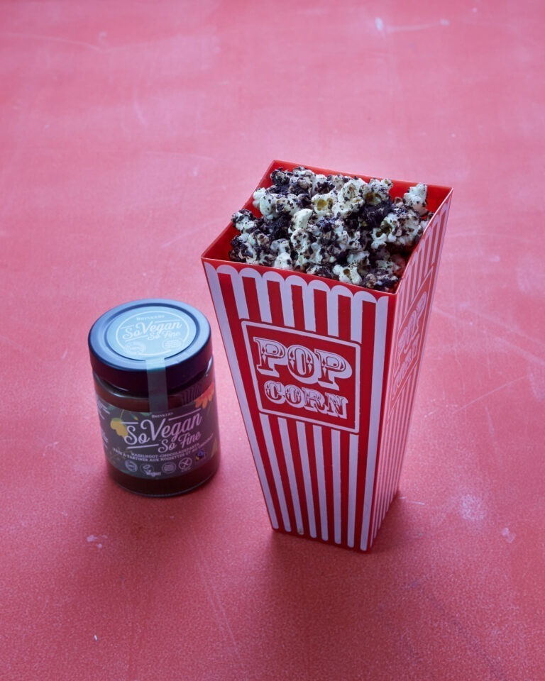 Chocolade popcorn