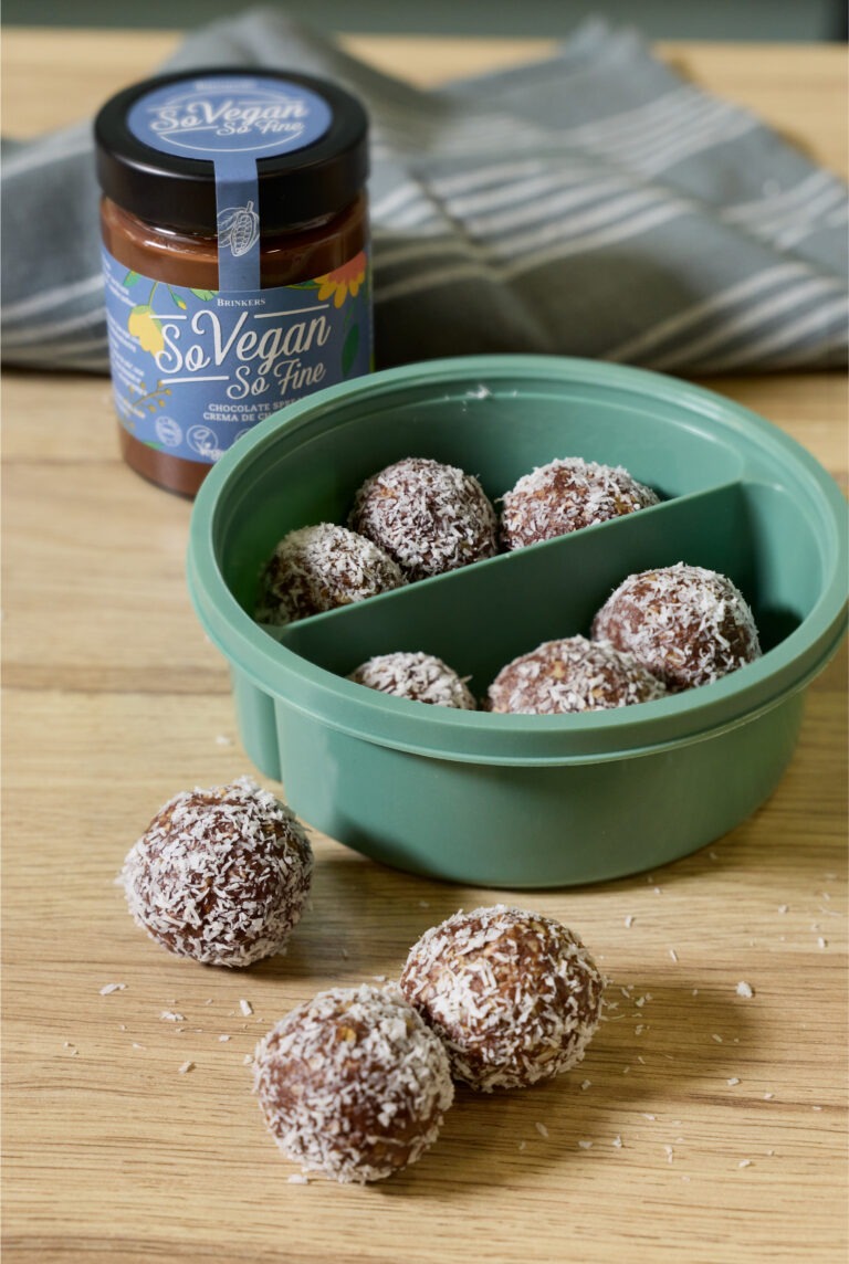 Kokos choco energieballetjes