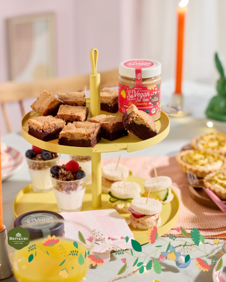 Brookie mit Haselnuss-Schokocreme