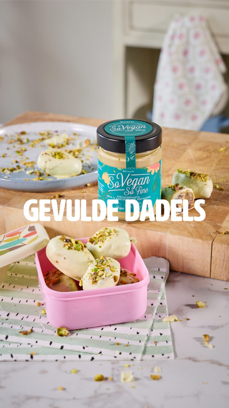 Gevulde Medjoul dadels met pistachepasta