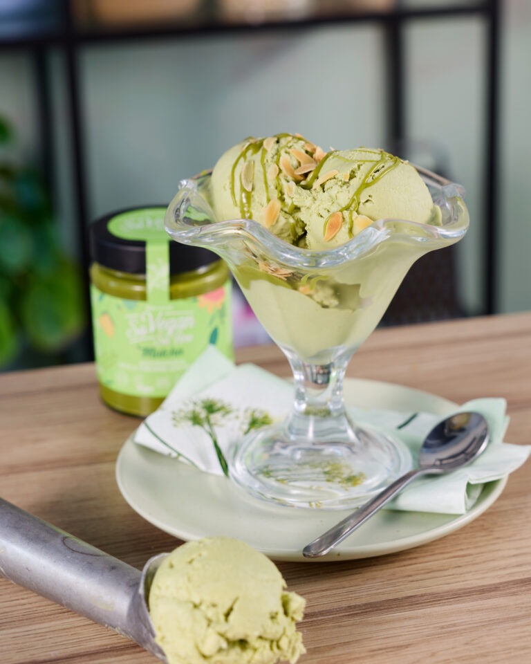 Mascarpone-Matcha-Eis 